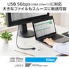Elecom DST-C31WH USB-C Hub Docking Station 3 in 1 PD