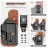 WARRIORLAND IWB Hybrid Holster, Fits for Springfield Hellcat Pro &