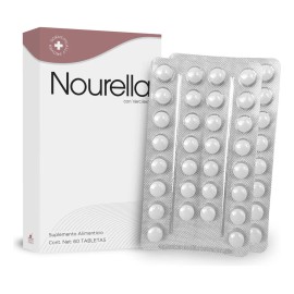 Suplemento Belleza Nutricional Nourella Vercilex 60 Tabletas Sin Sabor Vegano                                                                         