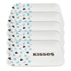 Godinger Hershey Kiss Dessert Plates, Appetizer Plates, Dessert Dishes, Porcelain