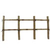 MGP Bamboo Post and Rail Fence 12"H x 72"L