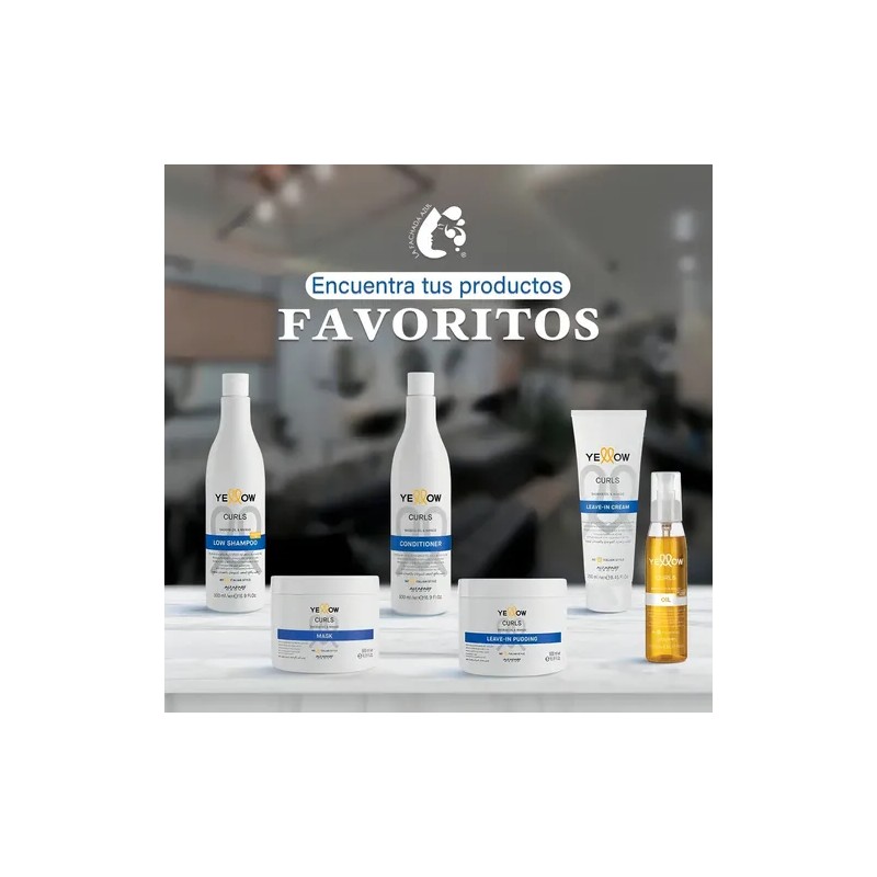 Yellow Curls Shampoo + Acondicionador 500 Ml