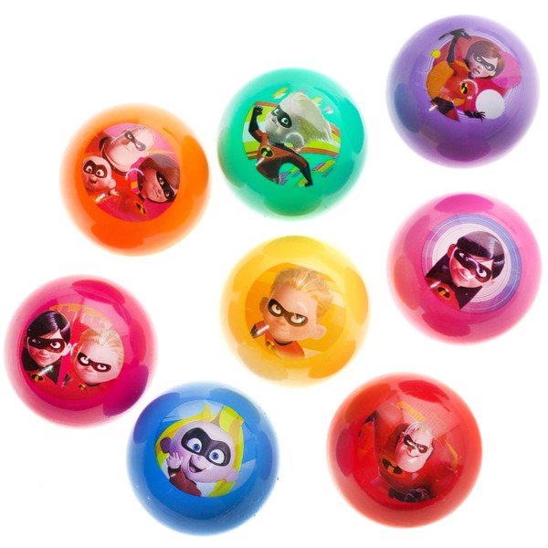 TownleyGirl The Incredibles Super Sparkly Lip Balm for Girls, Assorted Flavors, 8 Pack