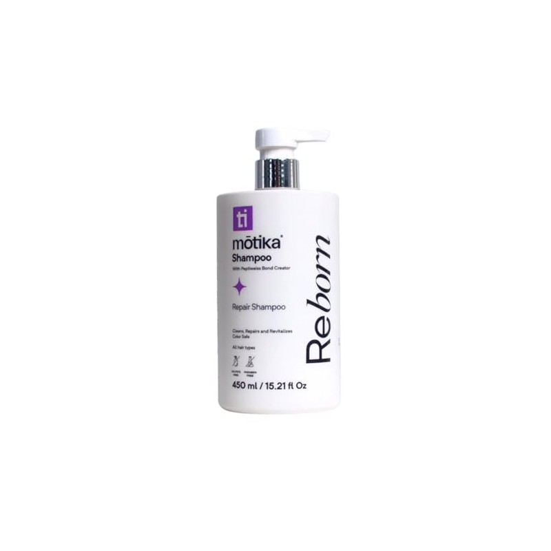 Motika Reborn Shampoo Reparador 450ml Para Todo Tipo De Cabello