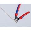Knipex StepCut Cable Shears burnished, with multi-component grips 160 mm