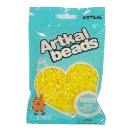 Artkal 5mm Midi Fuse Beads Golden Yellow 1000 Beads
