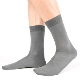 Ciocca Short Socks 100% Filo Scozia Smooth - 6 Pairs, Light Assortment - 6 Pairs