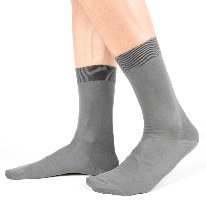 Ciocca Short Socks 100% Filo Scozia Smooth - 6 Pairs,