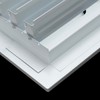 Fits 8x8 Duct Opening 2 Way Fixed Curved Blade Air