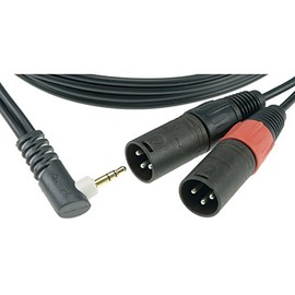 Klotz Ay9A0200 Plug-In Cable, 2 x XLR-M/3.5 Sym 2 m