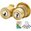 MIWA (Miwa Lock) PA/PG+LIX Cylinder Lock WEST Replacement 916 Key