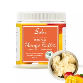 100% Pure All Natural Cold   Mango Butter 100% Pure - 48 oz/ 3 lb