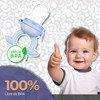 Chupón/Chupete Ergonómico para Frutas, Papillas y Cereales con Seguro y