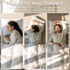 Alanzimo Goose Feathers Down Pillows Queen Size Set of 2,