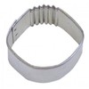 R & M Football Cookie Cutter, Mini, Silver