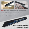MUOZLOP 10 inch Masonry Reciprocating Saw Blades,2TPI Carbide Blade Strong