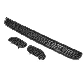 FZJDSD 3PCS Black Front Bumper Lower Grille Hook Covers 68274572AA Compatible with Dodge RAM 1500 2019-2024
