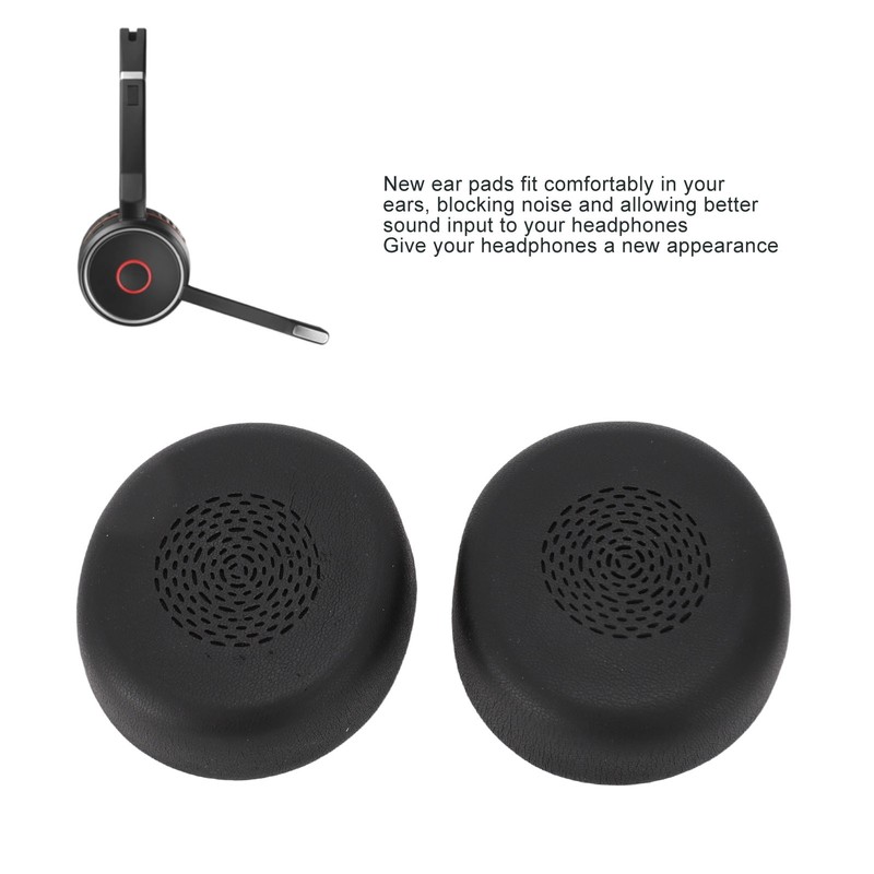 Professional Ear Pads Replacement Protein Leather Replaced Ear Cushions for