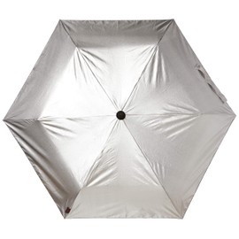 Euro Silm Light Trek Ultra Silver Folding Umbrella, EU Free Size, Silver
