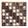 VEYLIN Christmas Mini Baubles, 49pcs 3cm Mini Christmas Tree Baubles