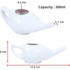 WHOLELIFEOBJECTS Leak Proof Durable Porcelain Ceramic Neti Pot Hold 300