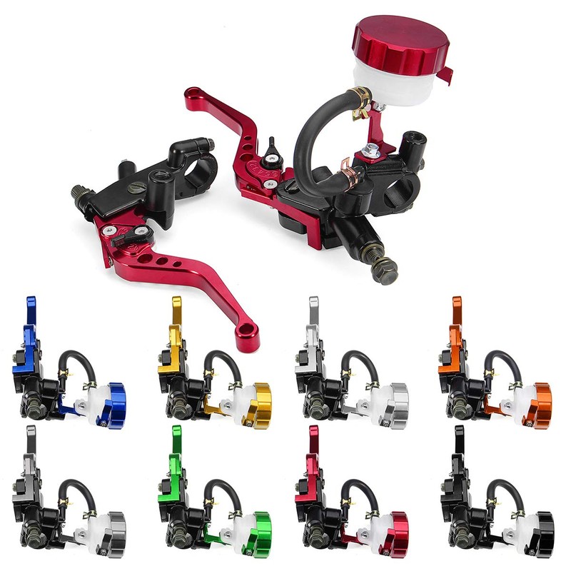 JenNiFer 7/8 Inch Universal Motorcycle Front Brake Clutch Clutch Lever