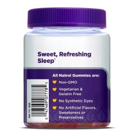 Melatonina Natrol Kids Niños Sleep Calm 60 Gomitas Sabor Fresa