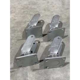 Albion Empire 170 Series 8" x 2" Top Plate Caster Swivel Ring Ball Bearing 4qty