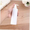 SAFIGLE 5pcs Travel Container Refillable Plastic Pump Bottles for Toiletries