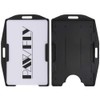 Pawfly 2 Card ID Badge Holder 2 Sided Black Rigid