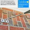 Toldoro® 4 x M8 Turnbuckle Tensioner Stainless Steel V4A /