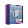 Staples 3-inch 3-Ring Better Binder, Purple, 2/Pack (ST55896-CCVS)