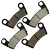 Caltric Front and Rear Brake Pads for Polaris RZR 900