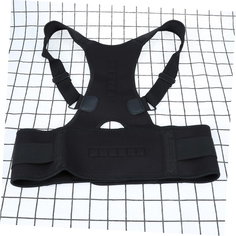 GLEAVI Posture Brace for Men Women Black Clavicle Support for