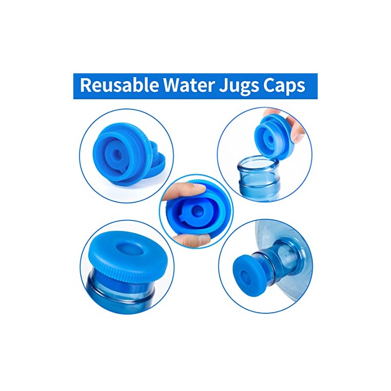 5 Gallon Water Jug Cap Reusable - Non-Spill 55mm Water