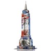 3D Jigsaw Puzzle - Empire State Building Flag Edition