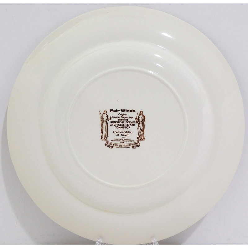 Fair Winds China Dinner Plate - Brown