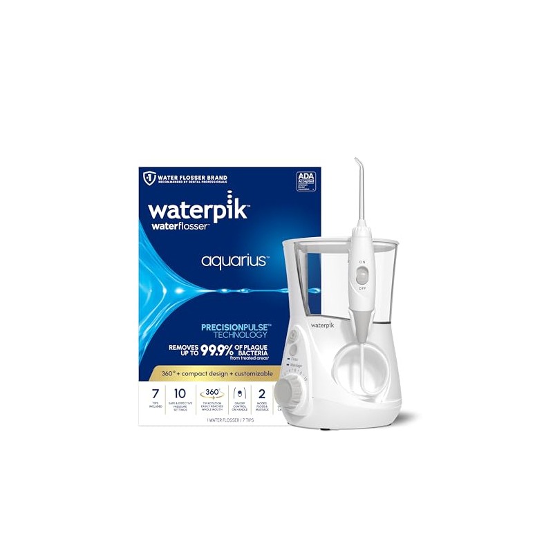 Waterpik Irrigador Dental - Aquarius Professional, WP-660 Blanco