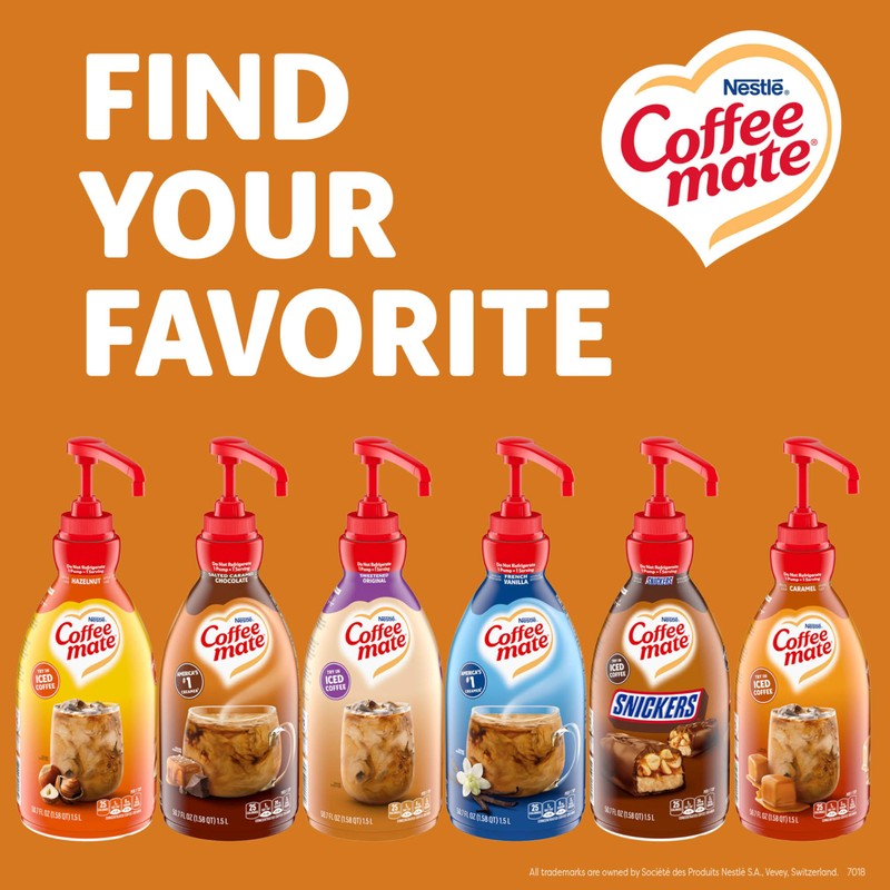Nestle Coffee mate Coffee Creamer, Salted Caramel Chocolate, Concentrated Liquid