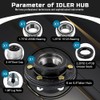6 on 5.5 Trailer Idler Hub Kits,6 Lug Trailer Hub
