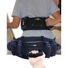 KKAFFE Gait Belts for Seniors with 7 Handles,Back with Anti-Slip