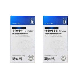 iHi iBrainy 30 tablets x 2 boxes, 2 month supply, latest product / 아이하이 아이브레이니 30정 x 2박스 2개월분 최신상
