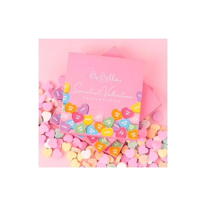 Paleta BeBella Sweetest Valentine 18 Sombras Radiante