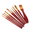 10Pcs/Set Watch Oil Cleaning Brush Small Parts Watch Repair Maintenance