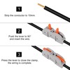 30Pcs Quick Connect Electrical Splicing Wire Connectors Kit Lever Wire