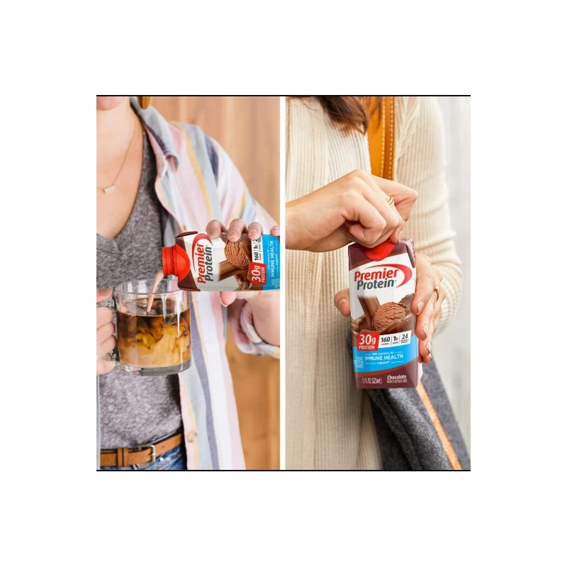 Premier Protein Shake, Chocolate, 30g Protein, 11 Fl Oz, 12