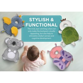 Baby Head Protector Backpack|Baby Backpack|Baby Backpack Head Protection Cushion|Baby Safety Products|Head Protection Backpack|Baby Head Cushion|Head Protector for Baby Walking (Koala)