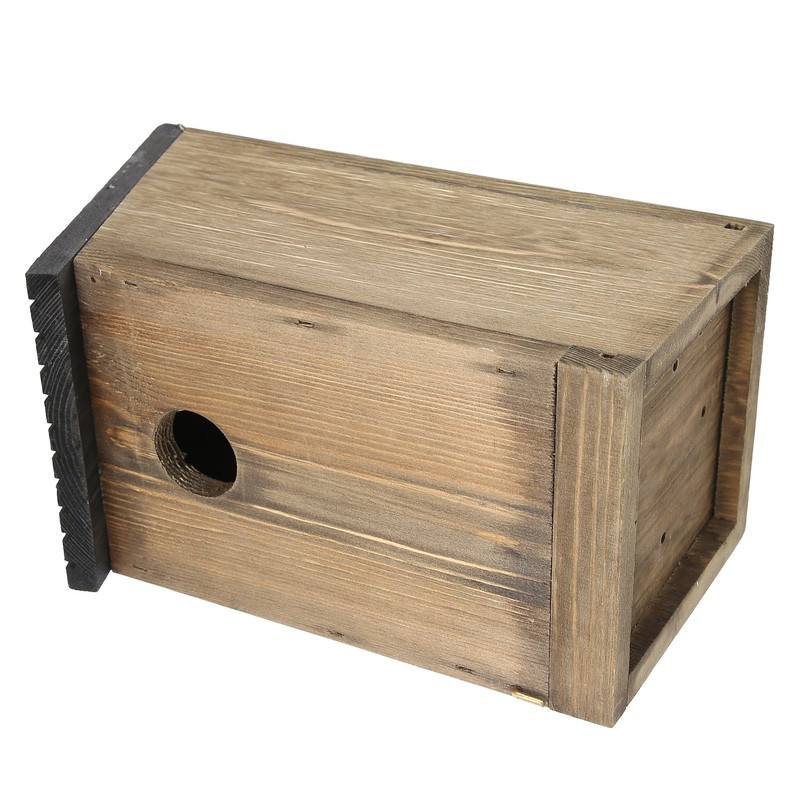 Wooden Pet Bird Nests House Nesting Box Birdhouse Accessories for