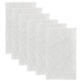 Light 'N' Easy Steam Mop Pads Replacement Reusable for S3601 S3101 S7326 7688ANB 7688ANW Floor Microfiber Cleaning Cloths (6 Pack)