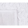 Home Weavers Bell Flower Toilet Lid Cover – 18"x18", 100%
